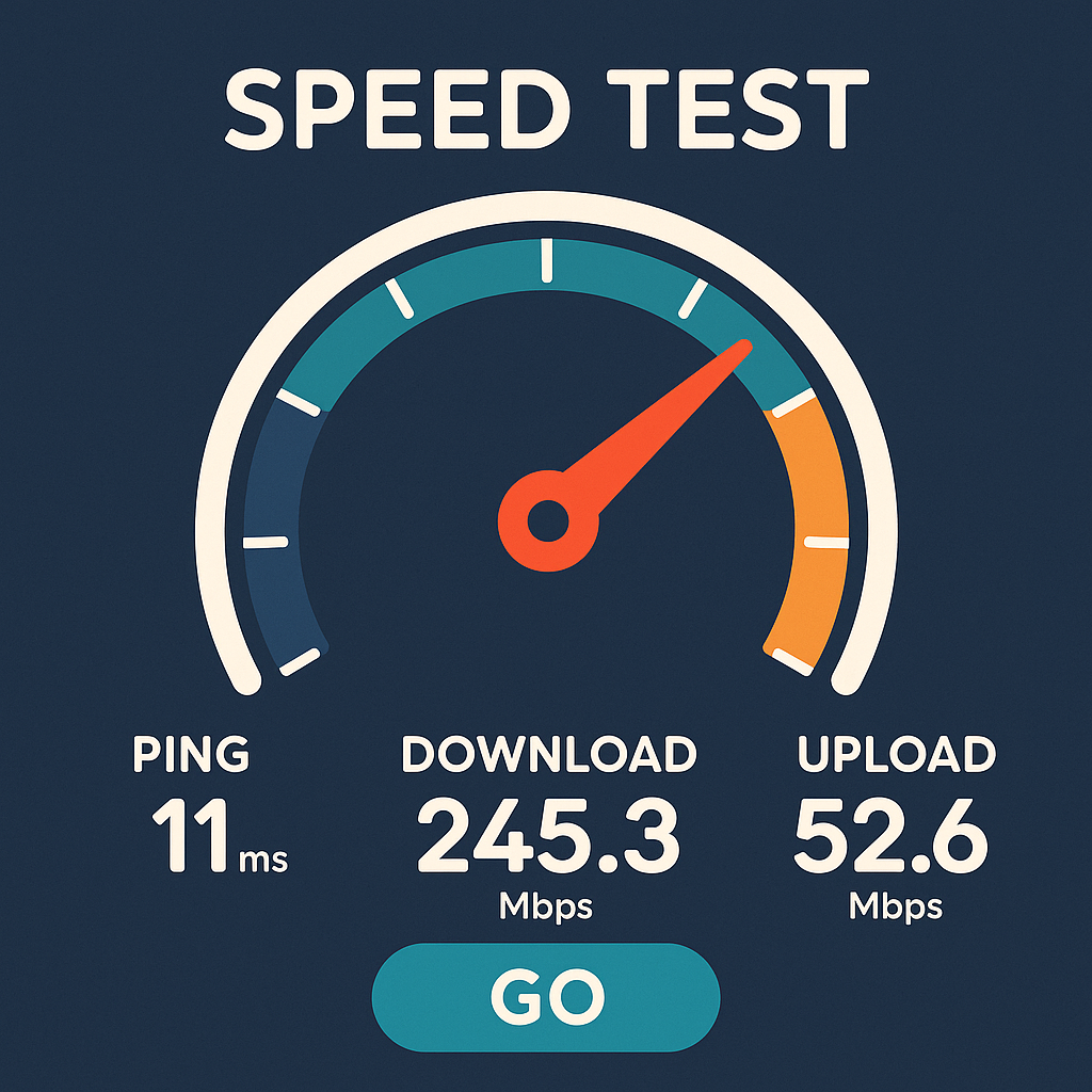 Speedtest met NAS